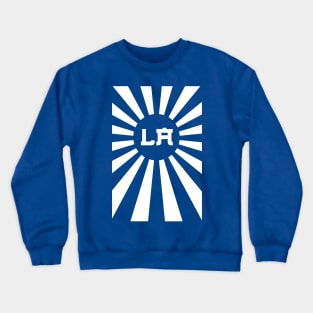 LA Japanese War Flag Vertical Crewneck Sweatshirt